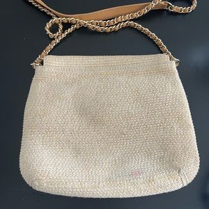 Summer rattan crossbody by Talbots